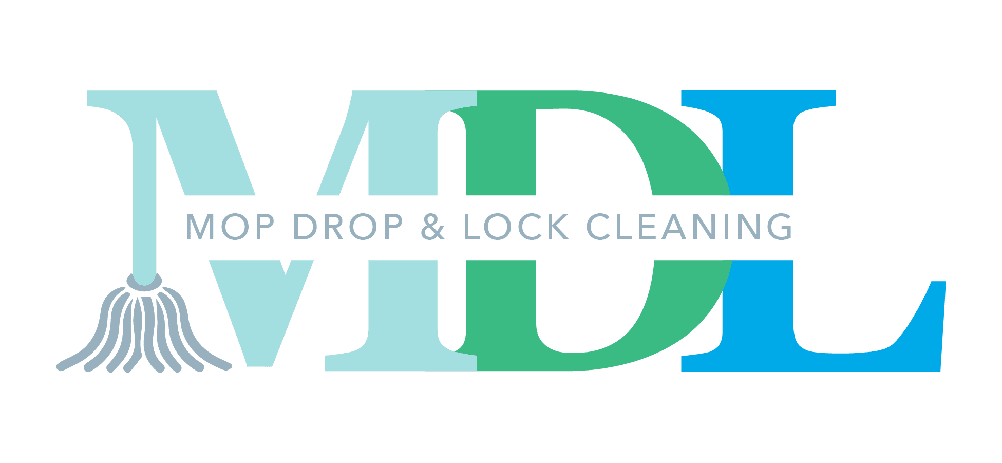 Mop. Drop, Lock logo